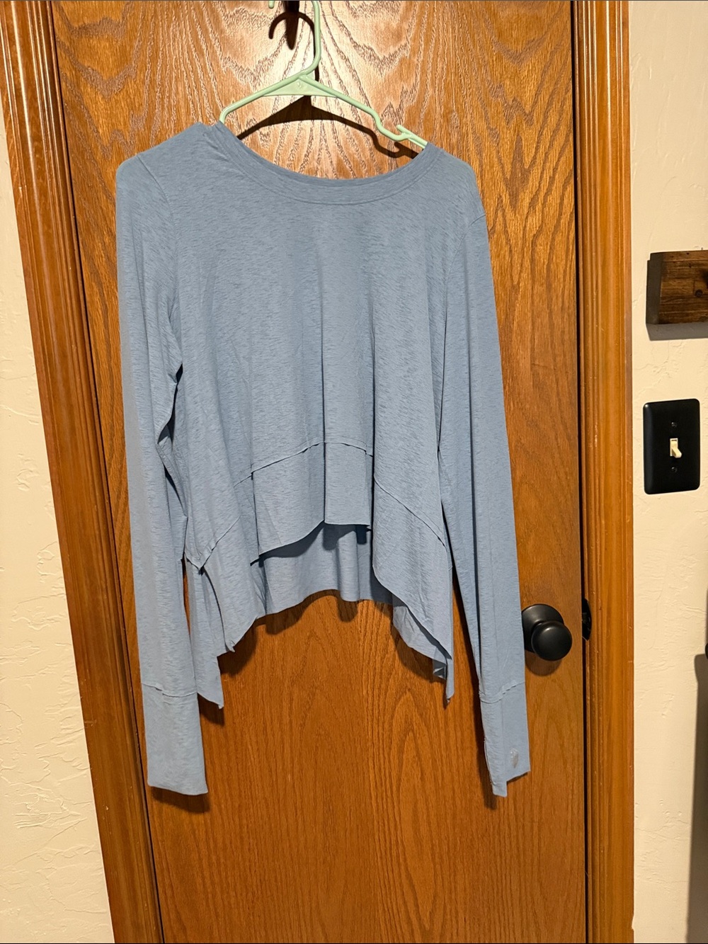 FP Movement by Free People Temp Long sleeve Dusty Blue Long-Sleeve Tee